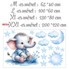 Pancsoló kiselefánt - Ajándékba választható XL méret