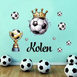 falmatrica foci labda kupa dekoráció