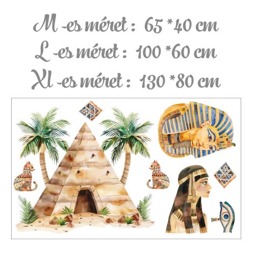 Egyiptomi kultúra inspirálta - Ajándékba választható MEGA XXL méret