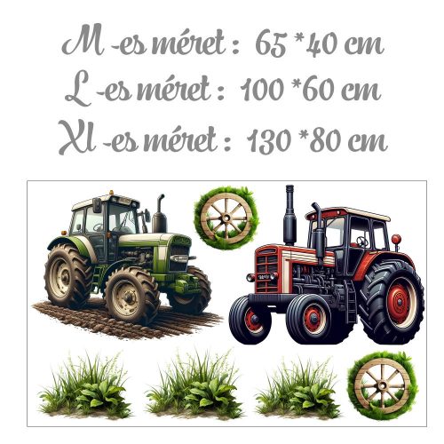 Traktor találkozó - Ajándékba választható L méret