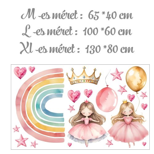 Királylánynak lenni nagyszerű - Ajándékba választható MEGA XXL méret