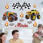 Monster truck verseny - Ajándékba választható L méret