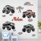 Monster truck verseny izgalmas futammal - Ajándékba választható L méret