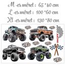 Monster truck verseny izgalmas futammal - Ajándékba választható L méret