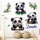 Bambuszerdőben kalandozó panda - Ajándékba választható L méret