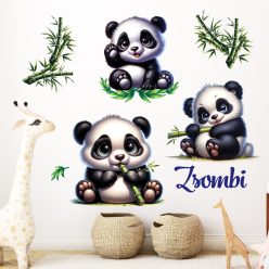   Bambuszerdőben kalandozó panda - Ajándékba választható MEGA XXL méret