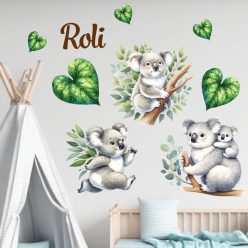 koala macis falmatrica gyerekszobába névvel