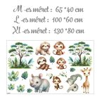 Kismakik a dzsungelben- falmatrica bármilyen névvel