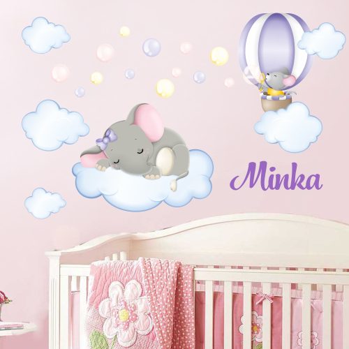Álmodó kiselefánt - Ajándékba választható MEGA XXL méret