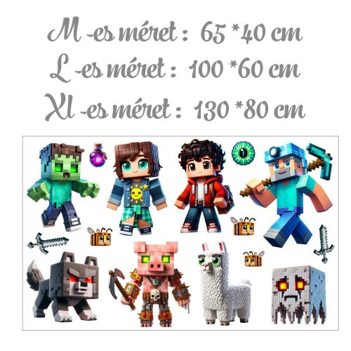 Minecraft  mindenáron - Ajándékba választható L méret