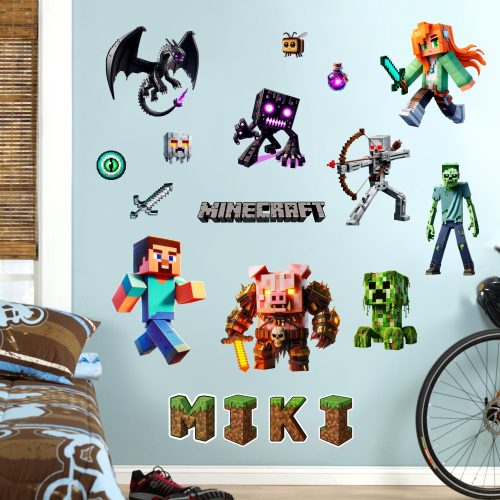 Minecraft  Creeperrel- Ajándékba választható XL méret