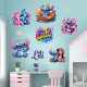 Stitch és Lilo - falmatrica bármilyen névvel
