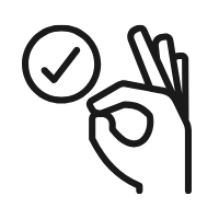 Könnyű felhelyezés ikon